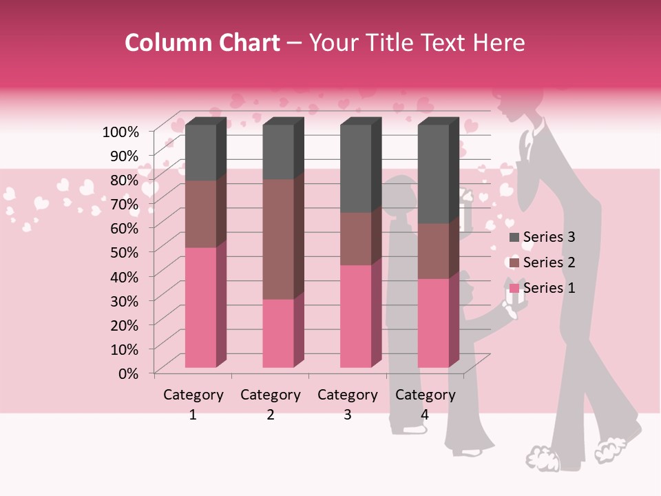 A Woman Giving A Present To A Child PowerPoint Template