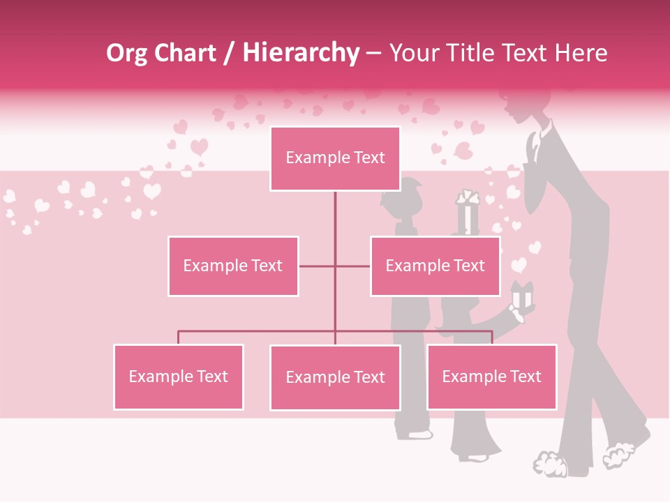 A Woman Giving A Present To A Child PowerPoint Template