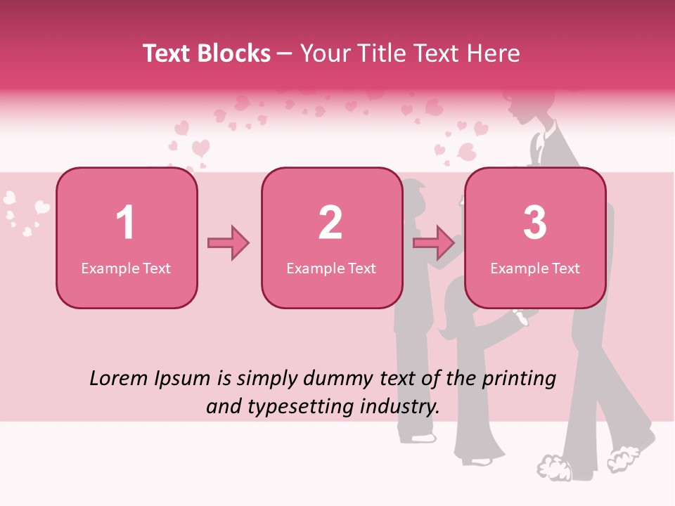 A Woman Giving A Present To A Child PowerPoint Template