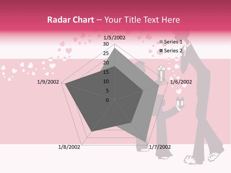 A Woman Giving A Present To A Child PowerPoint Template