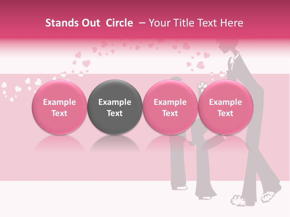 A Woman Giving A Present To A Child PowerPoint Template