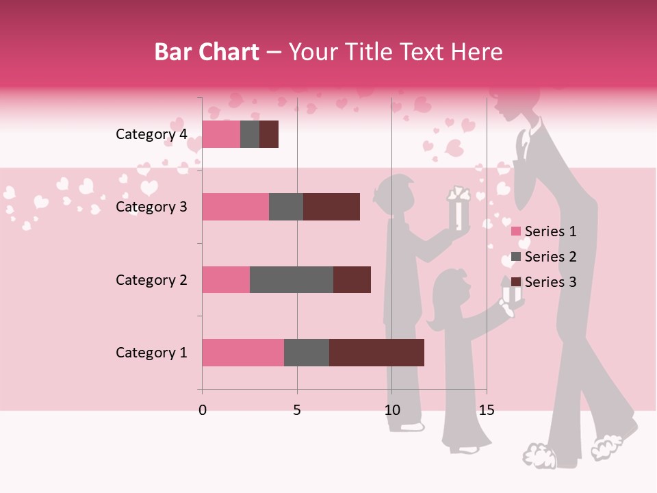 A Woman Giving A Present To A Child PowerPoint Template