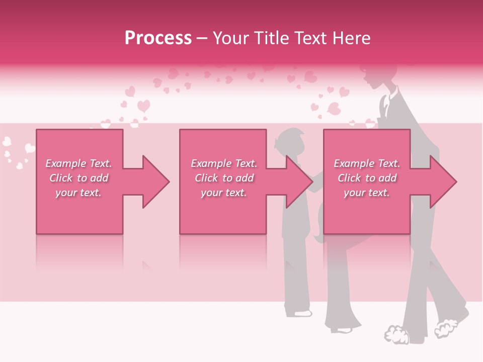 A Woman Giving A Present To A Child PowerPoint Template