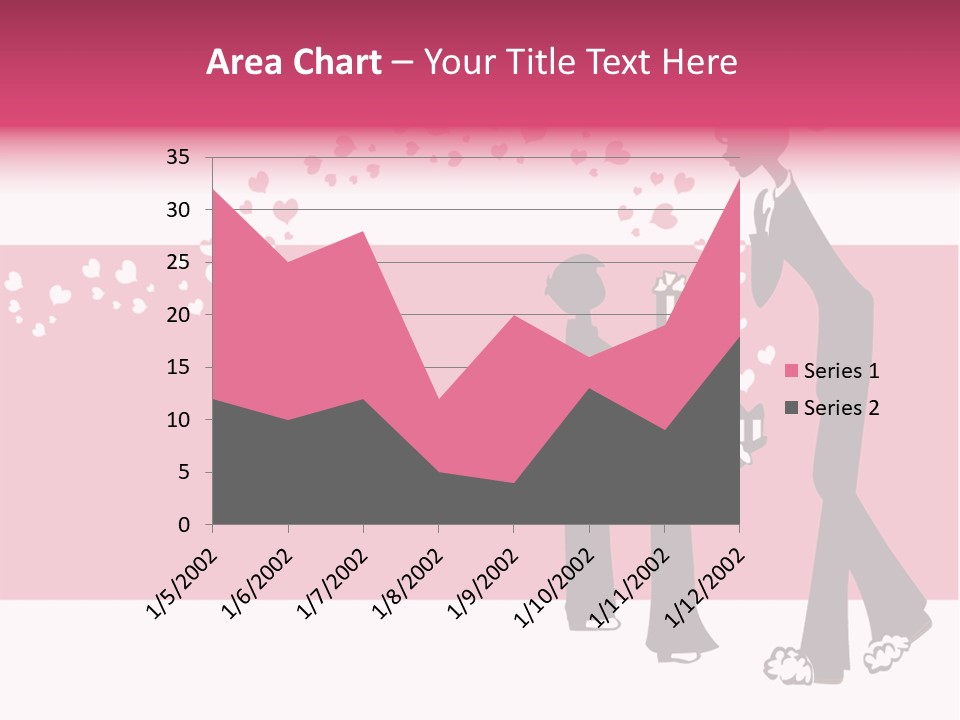 A Woman Giving A Present To A Child PowerPoint Template