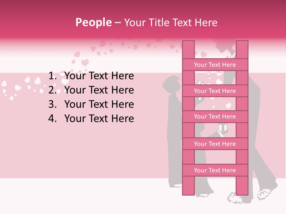 A Woman Giving A Present To A Child PowerPoint Template