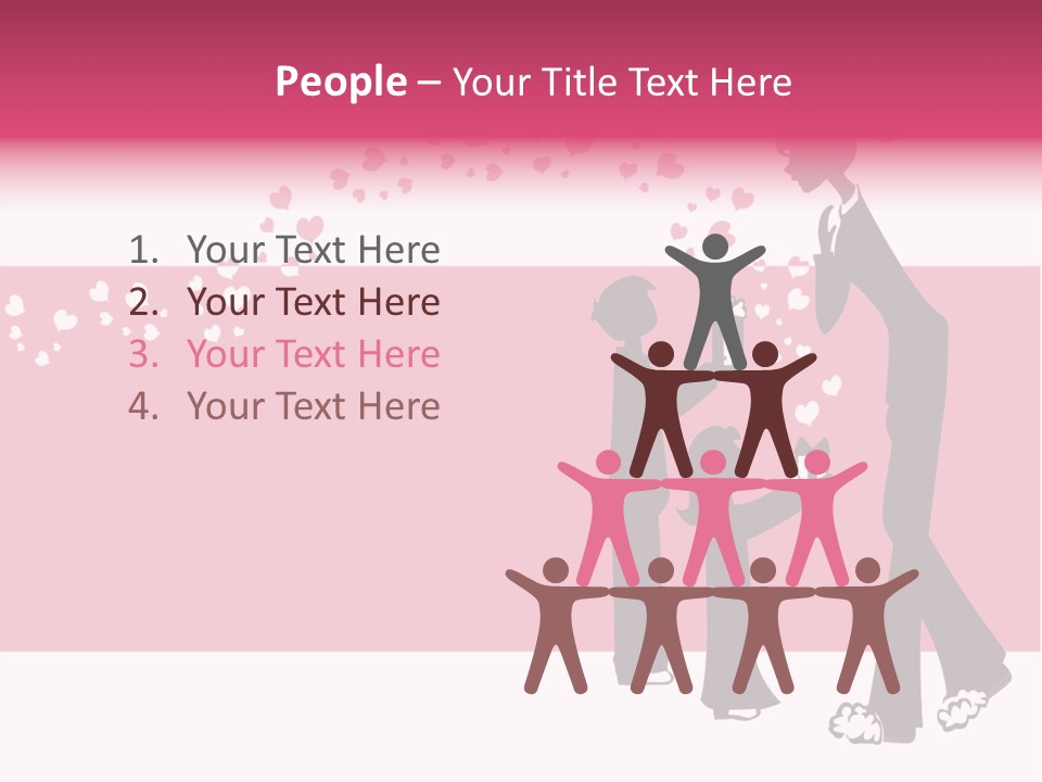 A Woman Giving A Present To A Child PowerPoint Template