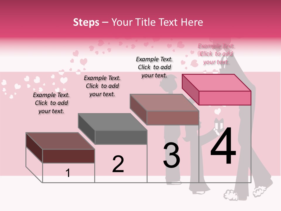 A Woman Giving A Present To A Child PowerPoint Template