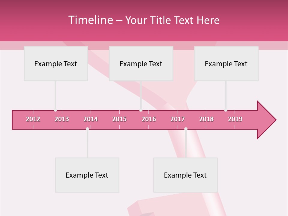 A Pink Heart Shaped Key On A Pink Background PowerPoint Template