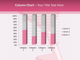 A Pink Heart Shaped Key On A Pink Background PowerPoint Template