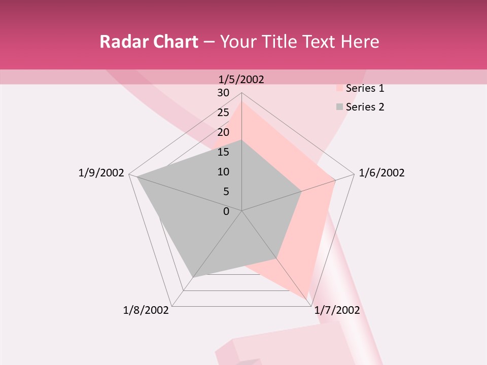 A Pink Heart Shaped Key On A Pink Background PowerPoint Template