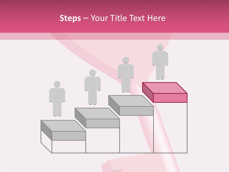A Pink Heart Shaped Key On A Pink Background PowerPoint Template