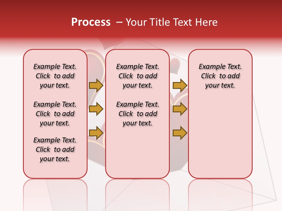 A Envelope With Hearts Coming Out Of It PowerPoint Template