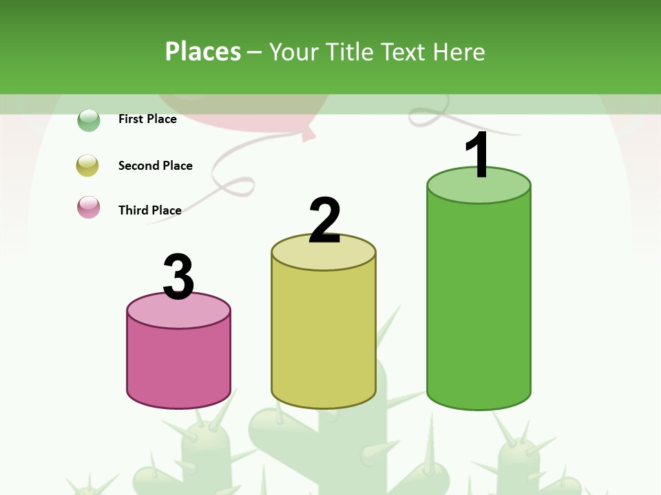 A Green And Pink Powerpoint Presentation PowerPoint Template