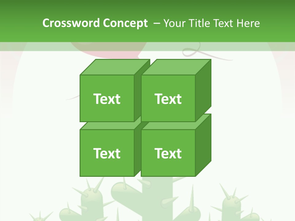 A Green And Pink Powerpoint Presentation PowerPoint Template