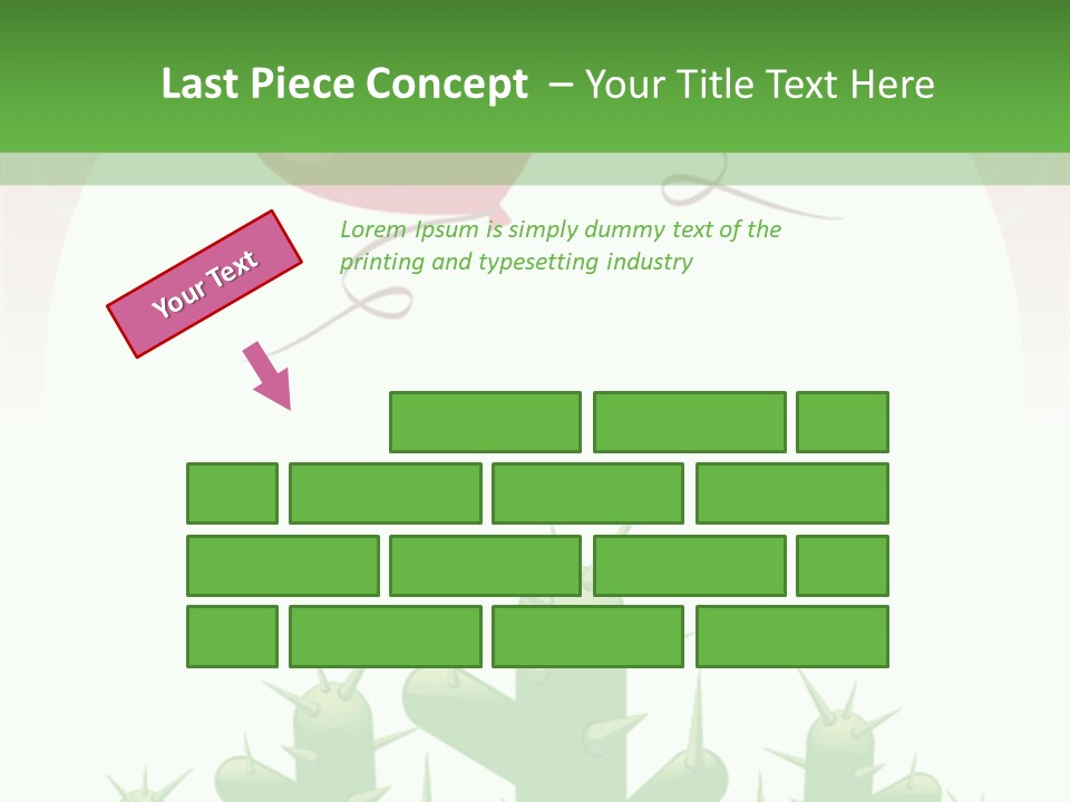 A Green And Pink Powerpoint Presentation PowerPoint Template