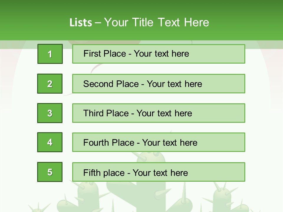 A Green And Pink Powerpoint Presentation PowerPoint Template