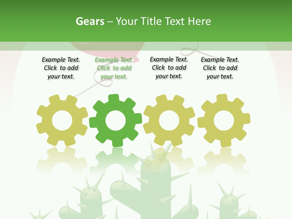 A Green And Pink Powerpoint Presentation PowerPoint Template