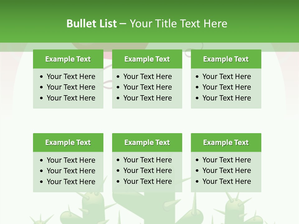 A Green And Pink Powerpoint Presentation PowerPoint Template