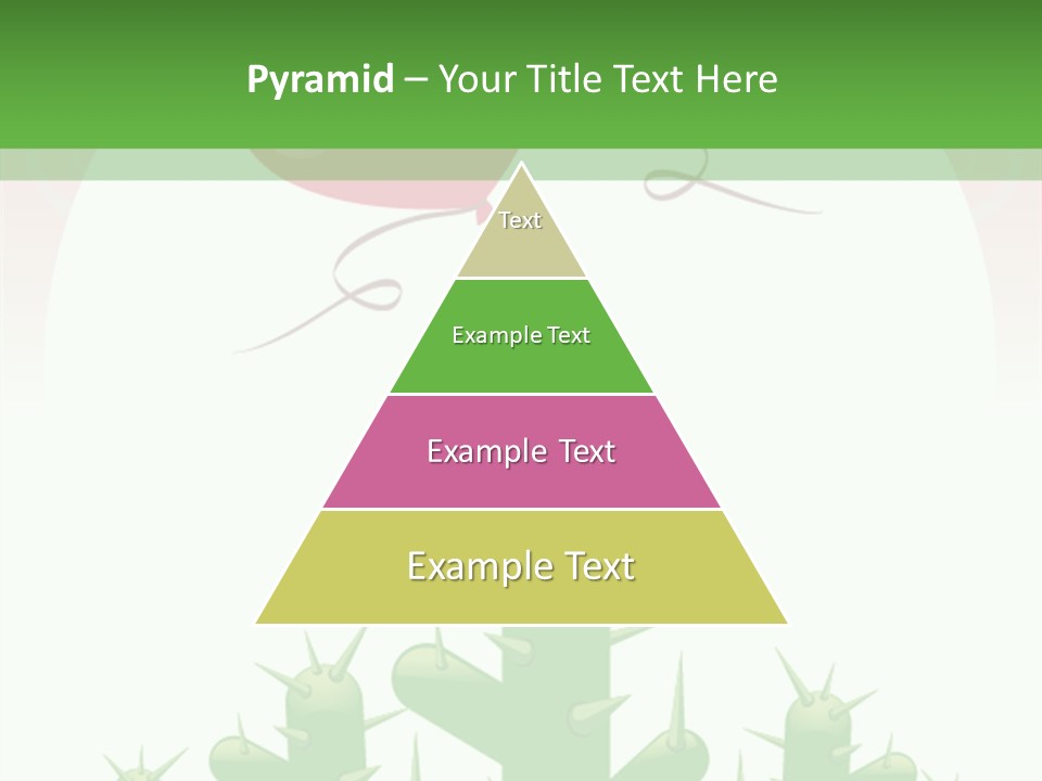 A Green And Pink Powerpoint Presentation PowerPoint Template