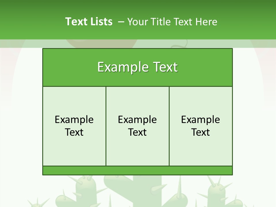 A Green And Pink Powerpoint Presentation PowerPoint Template