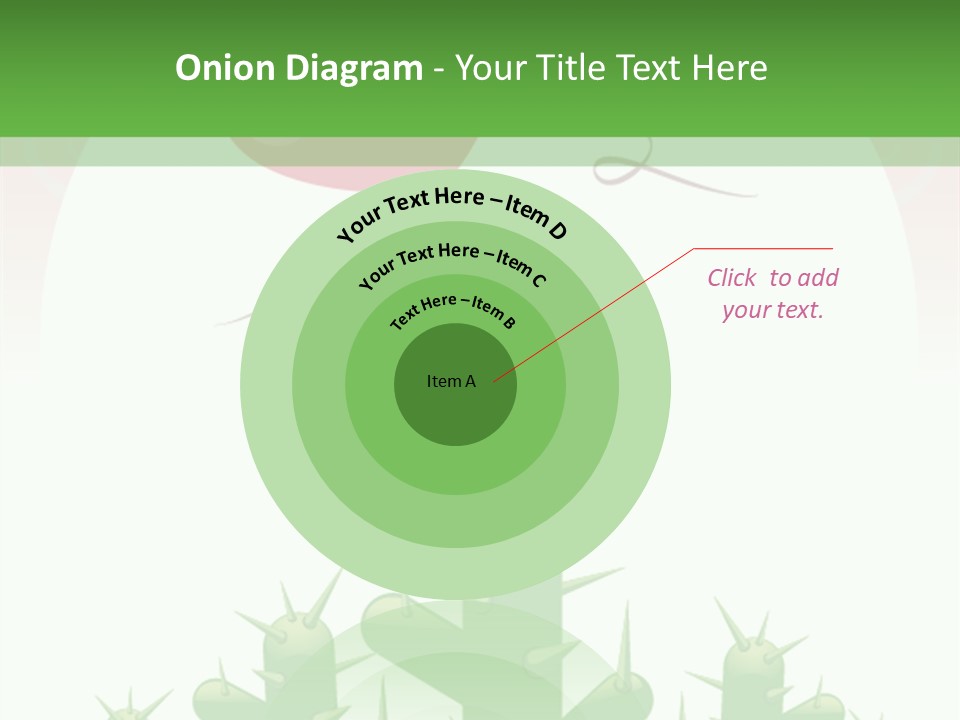 A Green And Pink Powerpoint Presentation PowerPoint Template