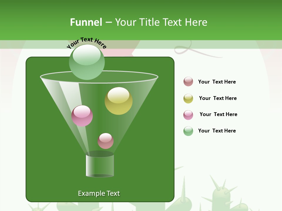 A Green And Pink Powerpoint Presentation PowerPoint Template