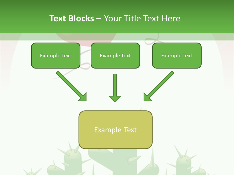 A Green And Pink Powerpoint Presentation PowerPoint Template