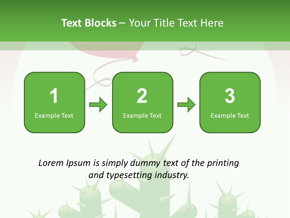 A Green And Pink Powerpoint Presentation PowerPoint Template