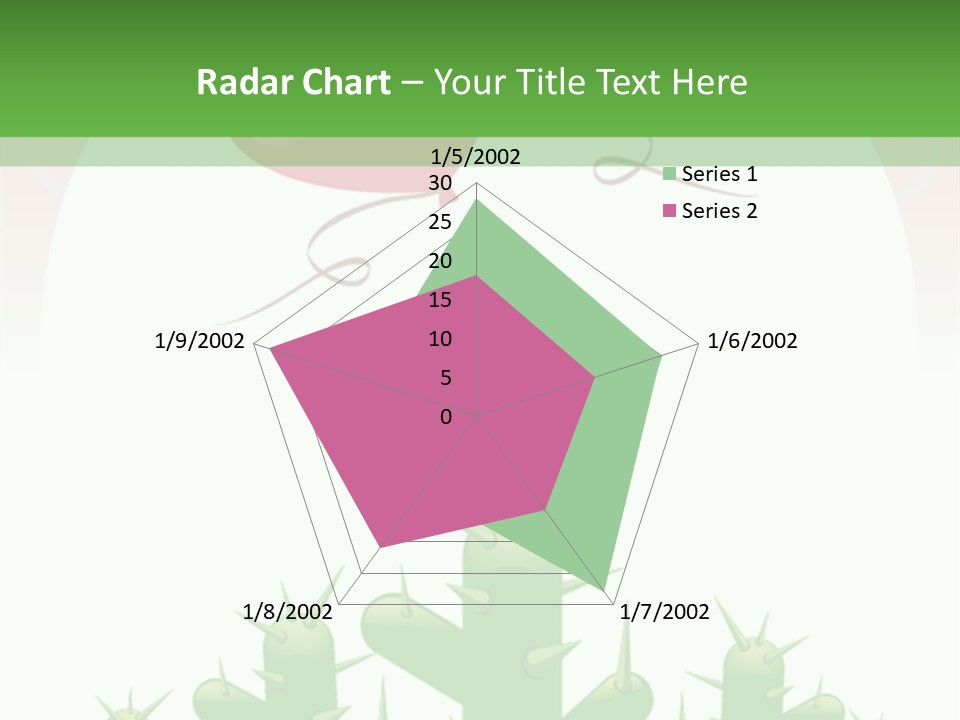 A Green And Pink Powerpoint Presentation PowerPoint Template