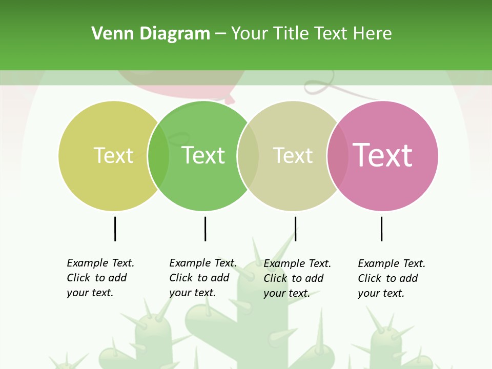 A Green And Pink Powerpoint Presentation PowerPoint Template