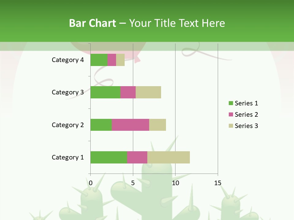 A Green And Pink Powerpoint Presentation PowerPoint Template