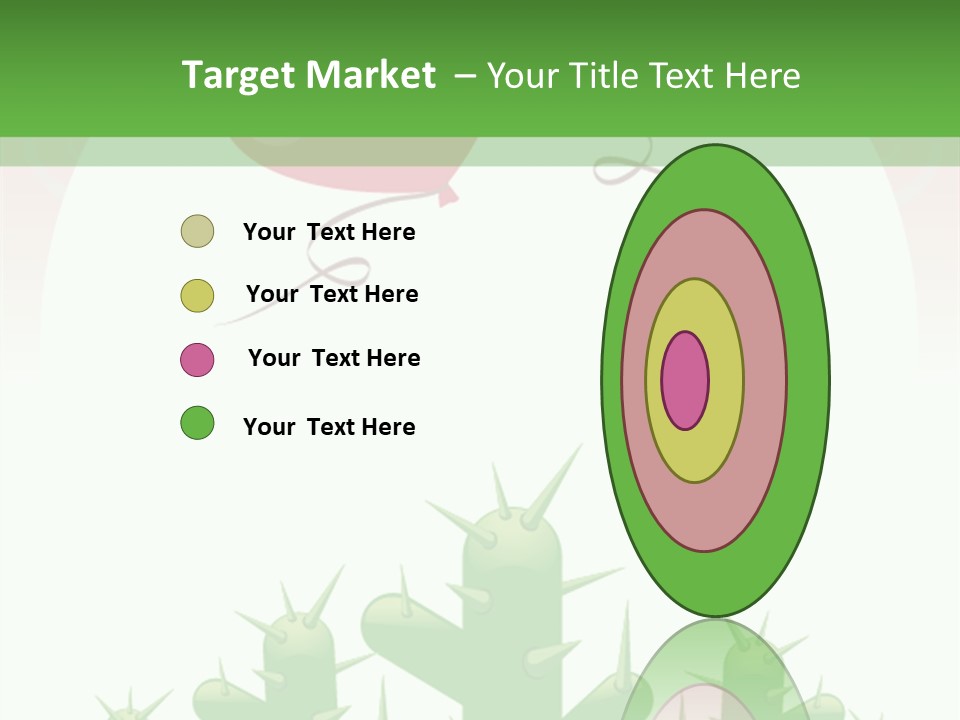 A Green And Pink Powerpoint Presentation PowerPoint Template