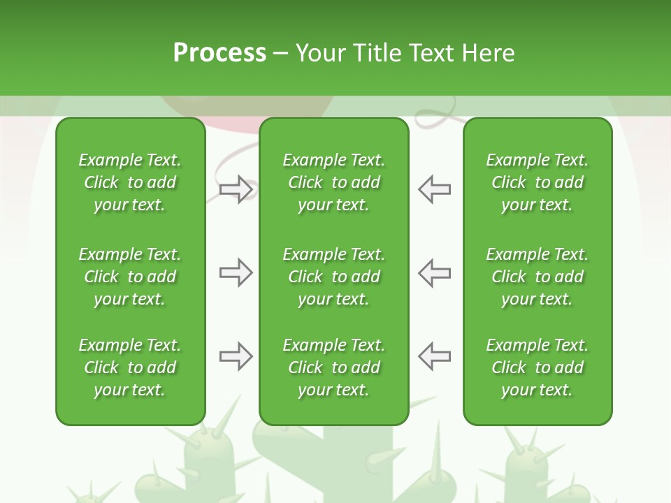 A Green And Pink Powerpoint Presentation PowerPoint Template