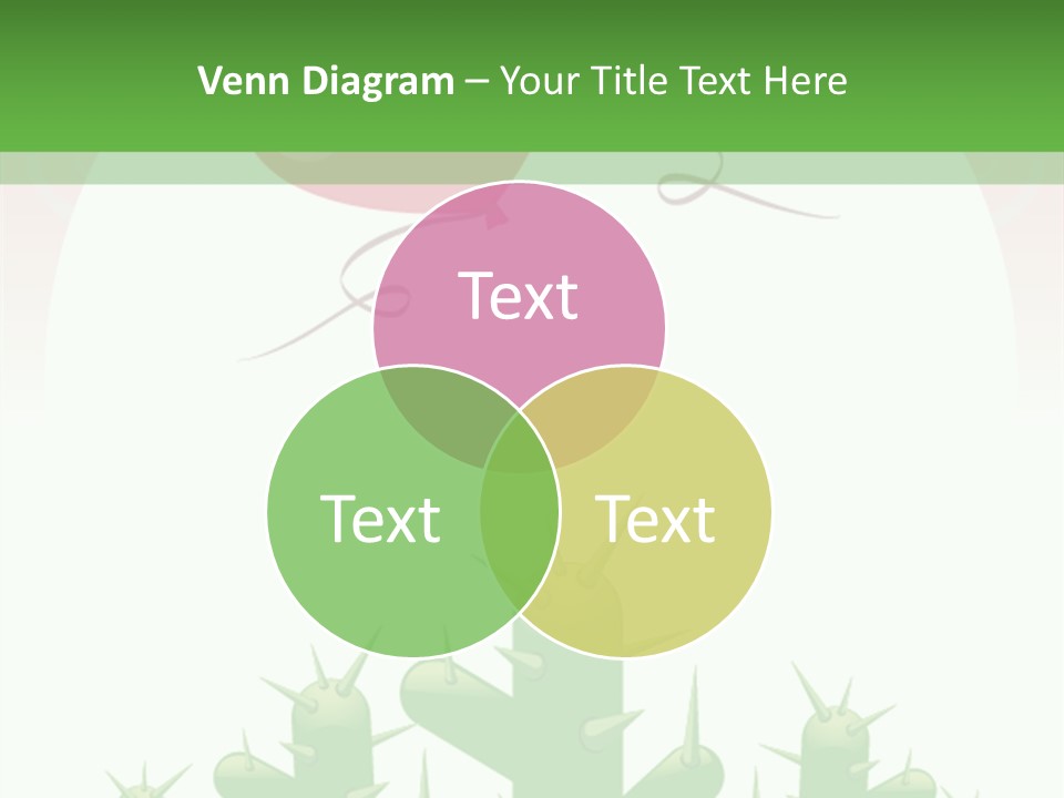 A Green And Pink Powerpoint Presentation PowerPoint Template