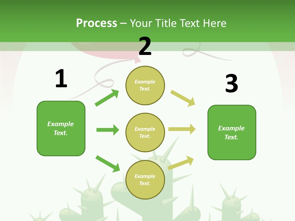 A Green And Pink Powerpoint Presentation PowerPoint Template