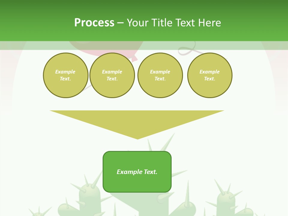 A Green And Pink Powerpoint Presentation PowerPoint Template