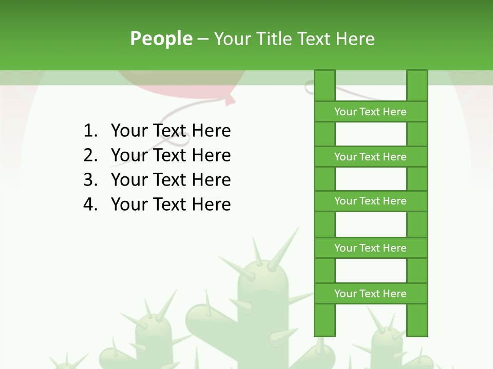 A Green And Pink Powerpoint Presentation PowerPoint Template