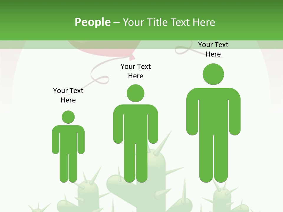 A Green And Pink Powerpoint Presentation PowerPoint Template