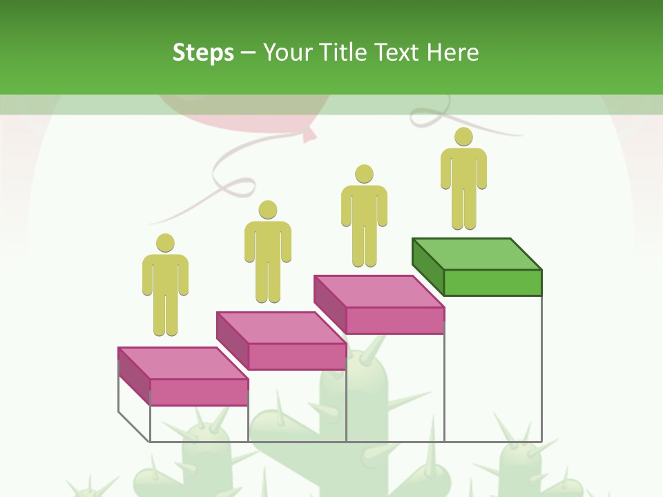A Green And Pink Powerpoint Presentation PowerPoint Template
