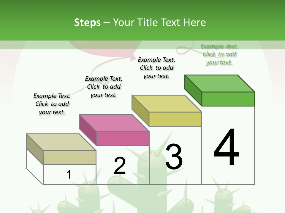 A Green And Pink Powerpoint Presentation PowerPoint Template