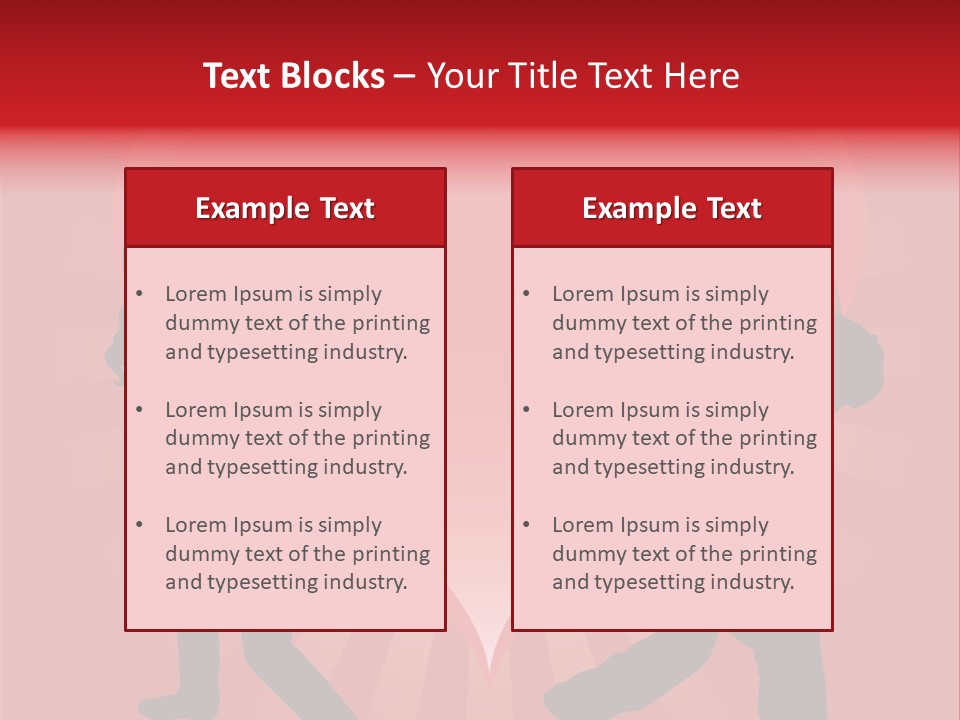A Silhouette Of A Man And A Woman Dancing In Front Of A Heart PowerPoint Template