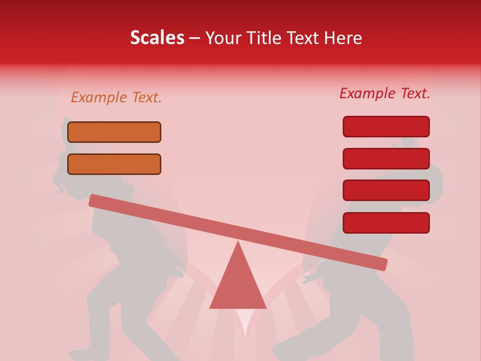 A Silhouette Of A Man And A Woman Dancing In Front Of A Heart PowerPoint Template