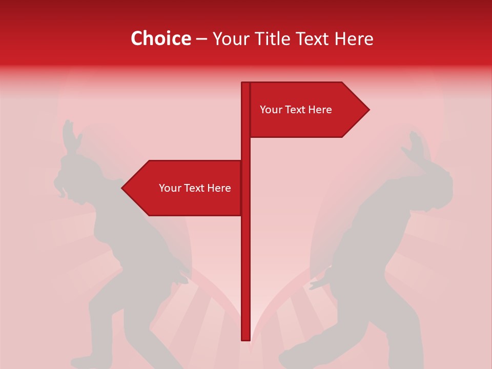 A Silhouette Of A Man And A Woman Dancing In Front Of A Heart PowerPoint Template