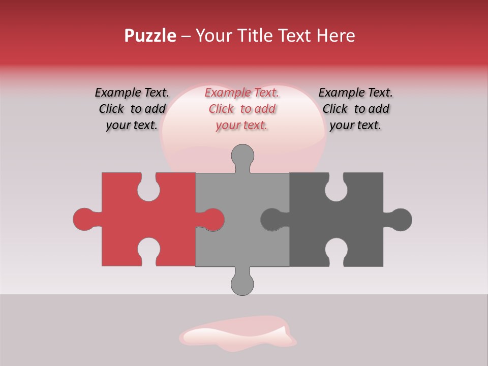 A Red Heart With A Drop Of Blood On It PowerPoint Template