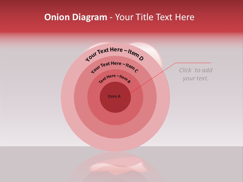 A Red Heart With A Drop Of Blood On It PowerPoint Template