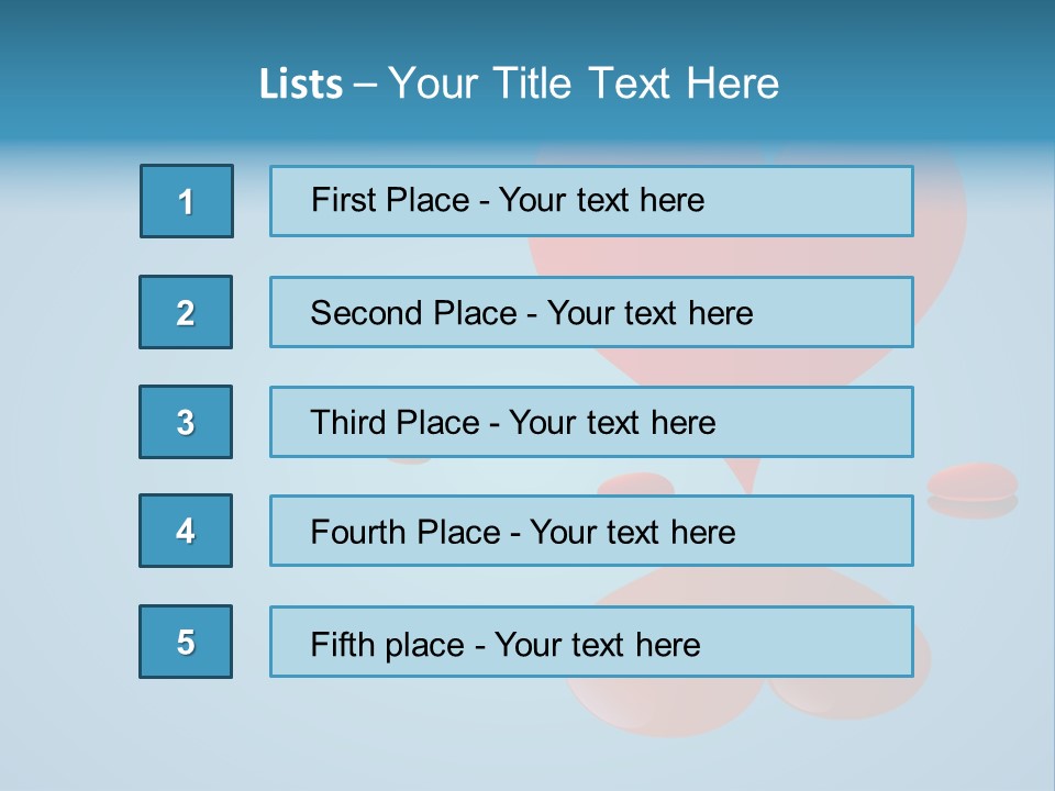 A Red Heart Floating On Top Of A Body Of Water PowerPoint Template