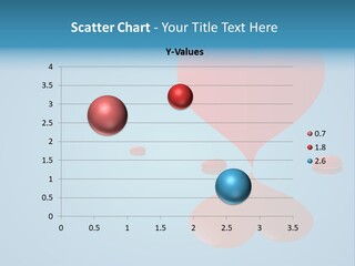 A Red Heart Floating On Top Of A Body Of Water PowerPoint Template