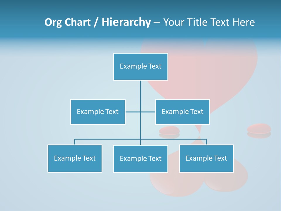 A Red Heart Floating On Top Of A Body Of Water PowerPoint Template