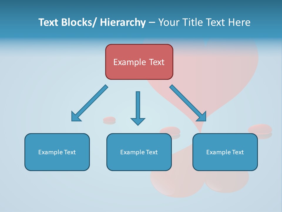 A Red Heart Floating On Top Of A Body Of Water PowerPoint Template