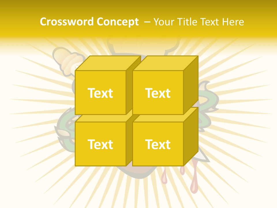 A Heart With A Knife And A Chain Wrapped Around It PowerPoint Template